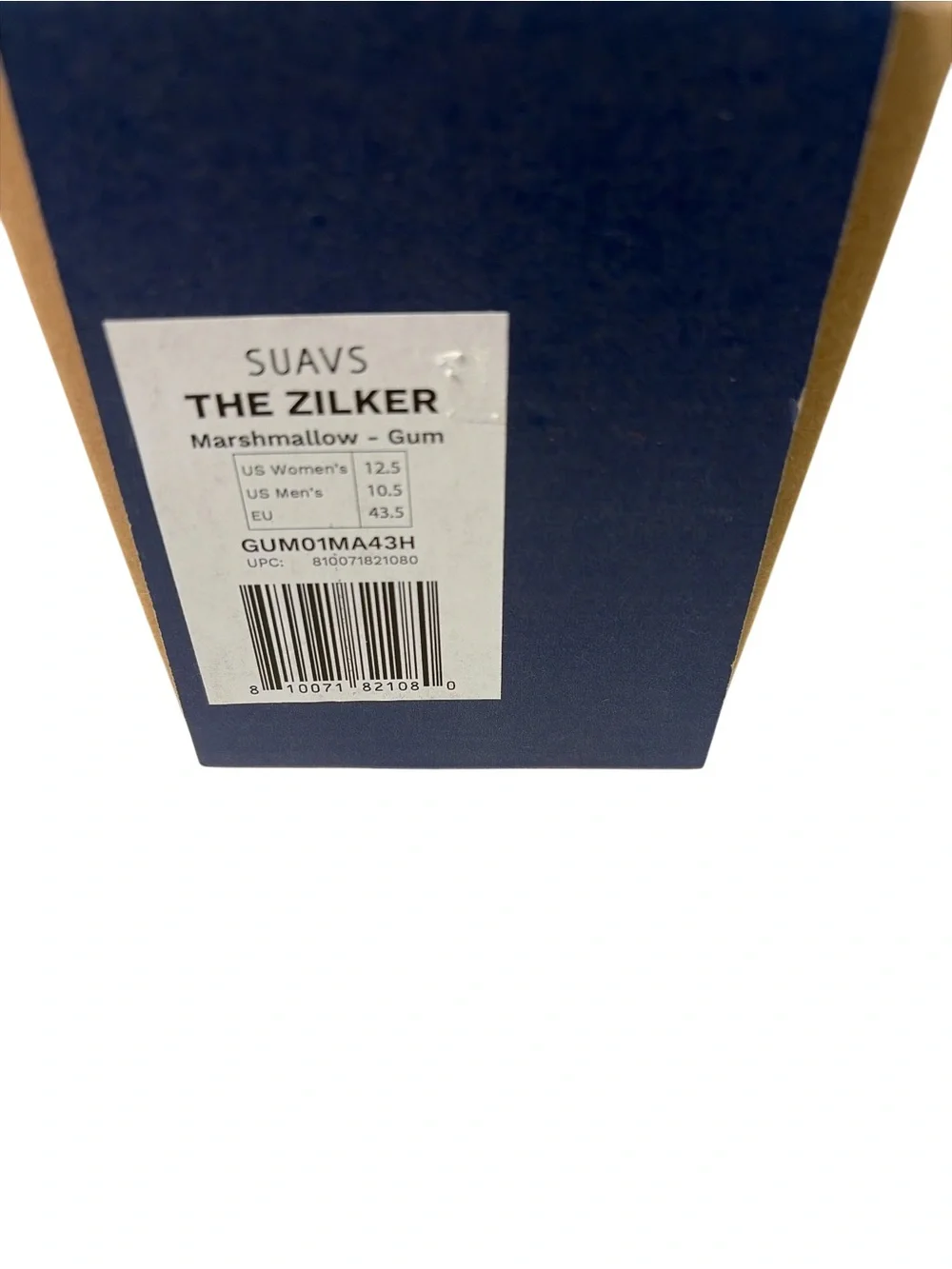 SUAVS The Zilker Marshmallow Gum Knit Sneakers - Mens 10.5/Womens 12.5 NWT